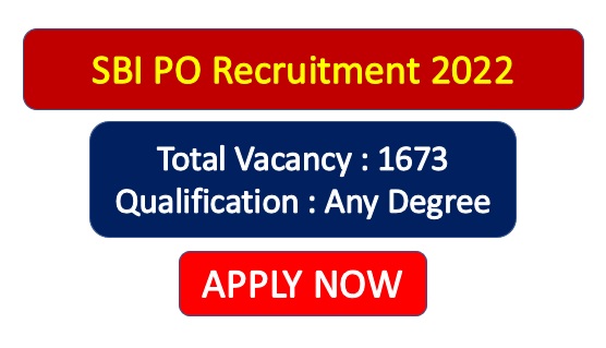 Read more about the article SBI PO Recruitment 2022