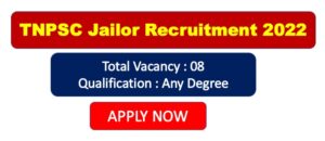 Read more about the article TNPSC Jailor Recruitment 2022