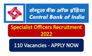 Read more about the article Central Bank of India Recruitment