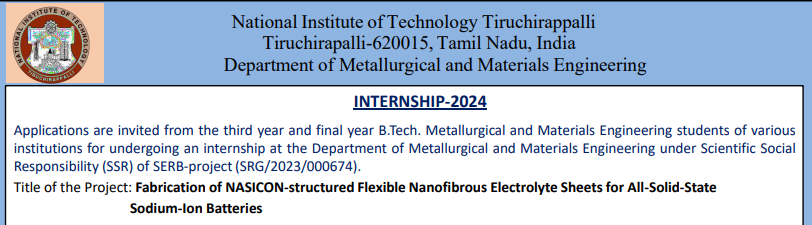 You are currently viewing NIT Trichy Recruitment 2024