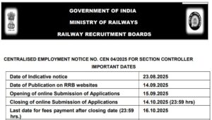 Read more about the article RRB Recruitment 2025