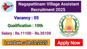 Read more about the article Nagapattinam Village Assistant Recruitment 2025