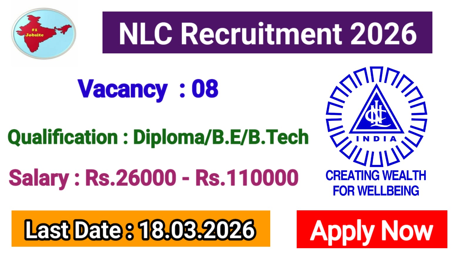 Read more about the article NLC Recruitment 2026