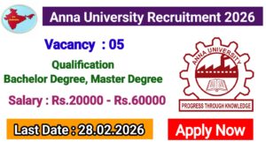 Read more about the article Anna University Recruitment 2026