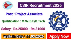 Read more about the article CSIR Recruitment 2026
